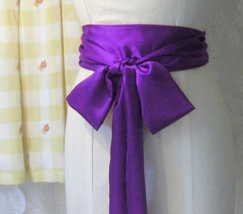 X79 satin sash - satin,