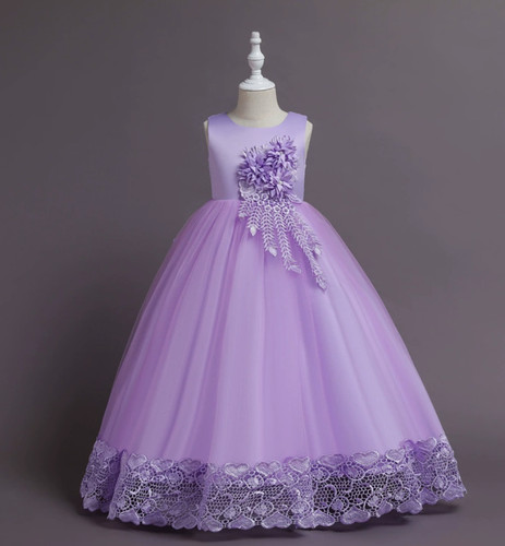 New lace princess party kids - new,