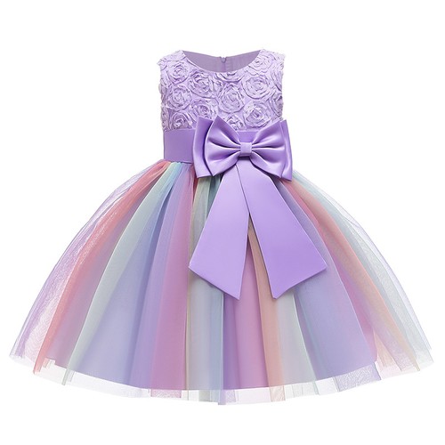 Flower girls bridesmaid dress - flower,