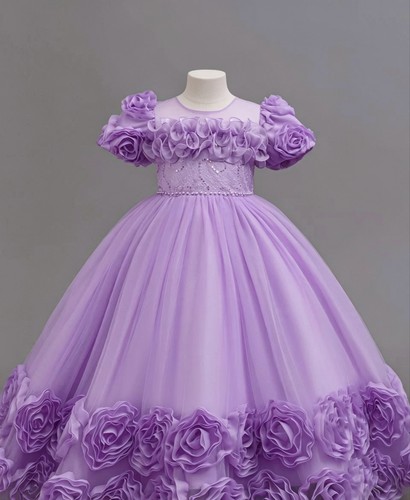 Lavender purple flower girl - lavender,