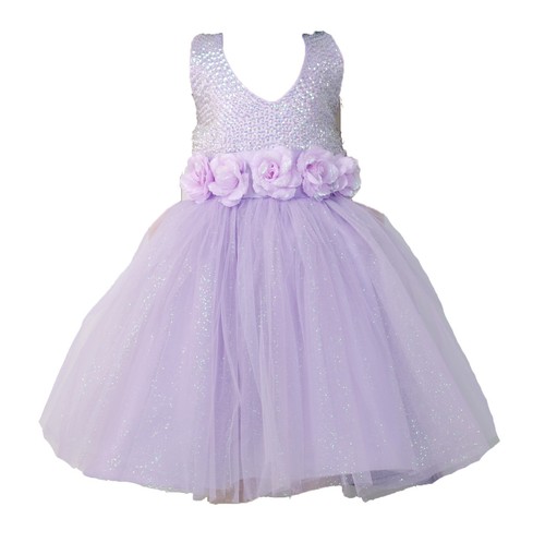 Flower girl dress girls - flower, tutu
